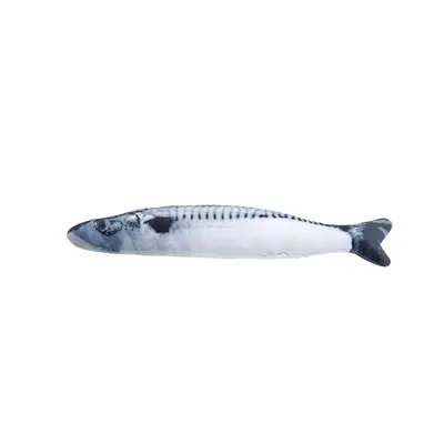 Simulated fish cat toy plush - 10