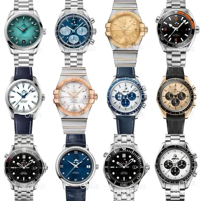Vollautomatische Mechanikuhr Herren Damen Seamaster Speedmaster Serie
