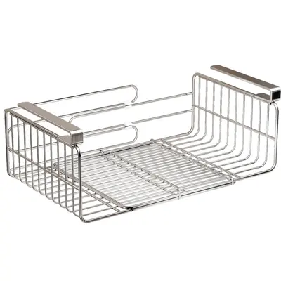 Stainless Steel Cabinet Rack with Paper Towel Holder - 5