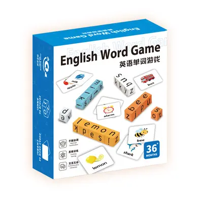 English Word Battle Letter Blocks Board Game, Early Learning - 5