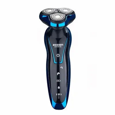 USB Rechargeable Electric Shaver with Smart Display, Waterproof - 10