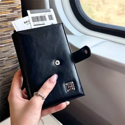 护照夹钱包女机票多功能零钱收纳包银行卡一体保护套证件旅行包