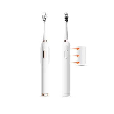 Rechargeable Electric Toothbrush Set with Multi-Mode Settings and Travel Case - 6