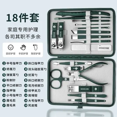 Nail care set with clippers and scissors - 3