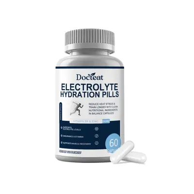 DOCTEAT Electrolyte Capsules, Daily Vitamin Support for Athletes - 6
