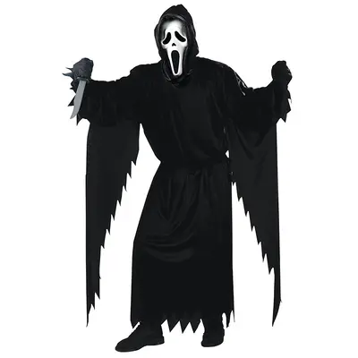 Halloween-Scream-Kostüm für Kinder und Erwachsene