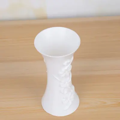 Modern Artificial Flower Plastic Vase, Anti-Fall, Small Mouth Decorative Vase - 9