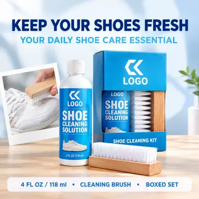 White Shoe Cleaning Kit, Waterless Dry Cleaning - 4