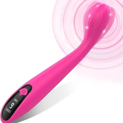 Digital Display Suction and Vibrating G-Spot Vibrator with Tongue-Licking Function - 7