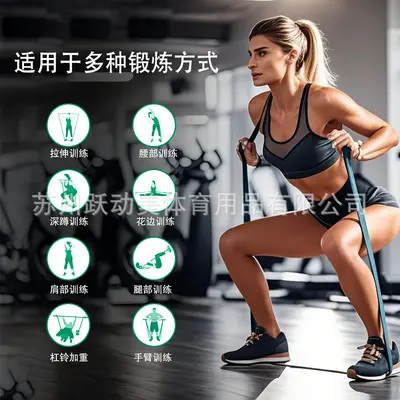 Fitness Dirençli Bant Egzersiz Lastiği Kuvvet Antrenmanı Çekme Bant Erkek Kadın Çekiliş Yardımcı Bant Yoga Elastik İp Halka