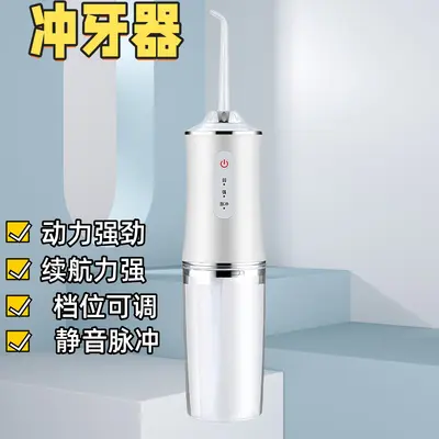 冲牙器洗牙家用电动脉冲洁牙仪口腔牙渍清洁喷水牙线洁牙器爆款 - 7