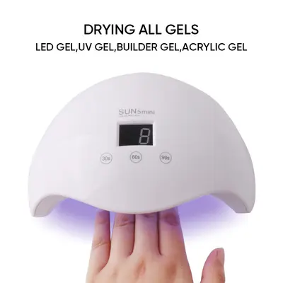 Nagel-UV-Lampe für Gel-Nagellack mit Haftvermittler - 2