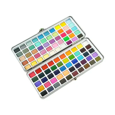 Aquarellpigment-Set, 50/72/90/100 Farben, Nagelkunst, Malerei
