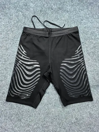 Summer Athletic Training Shorts, Quick-Dry Nylon High-Stretch Compression Fit - 4