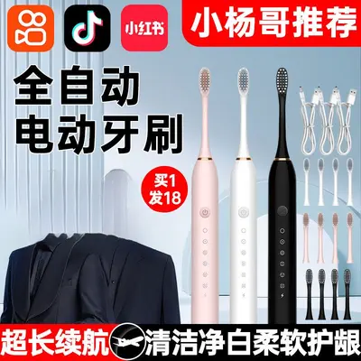 Smart Whitening Electric Toothbrush, Sonic, Waterproof, Rechargeable - 2