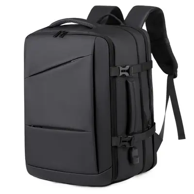 Water-Resistant Oxford Cloth Business Backpack with Laptop Compartment, Unisex - 8