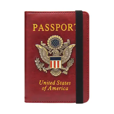 RFID-protected passport holder with multi-card slots - 8
