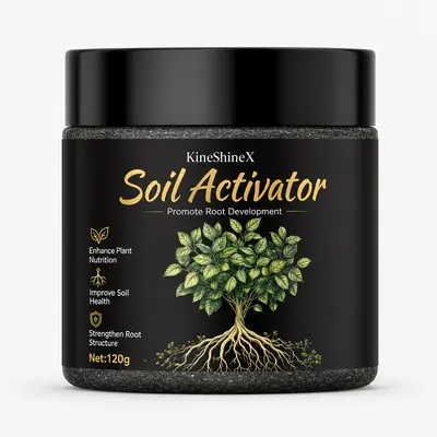 KineShineX Soil Activator, Nutrient Supplement for Garden Flowers and Plants - 5