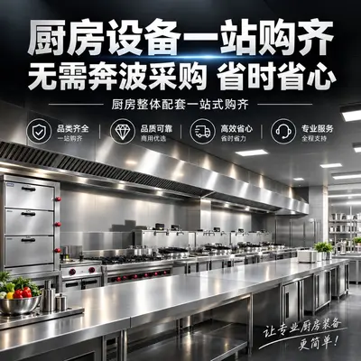 Commercial Kitchen Work Bench, Efficient Design for Schools and Factory Canteens - 3