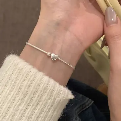 S925 sterling silver moonstone seven star bracelet elegant - 11
