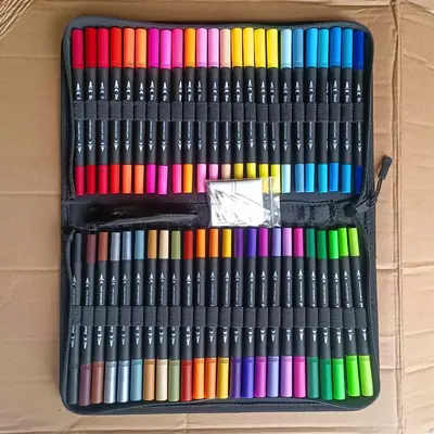 Aquarellstift-Set, 120 Farben, doppelseitig - 9