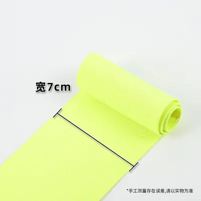 7 cm renkli elastik şerit bant, spor koruyucu ve giyim aksesuarı - 6