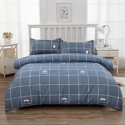 Brushed bedding single piece bedding set wholesale dormitory top and bottom sheets double bedding pillowcase bulk special treatment - 3