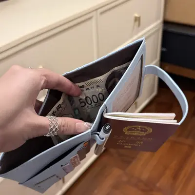 Reisepass-Organizer Reisedokumenttasche