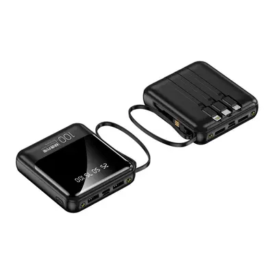 Tragbares Powerbank 20000mAh mit integriertem Kabel, hohe Kapazität, kompakt und mobil, Bestellung nach Kundenwunsch - 7