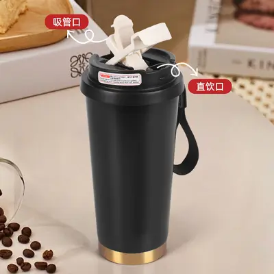 316 Edelstahl doppelwandiger Vakuum-Kaffeebecher - 3