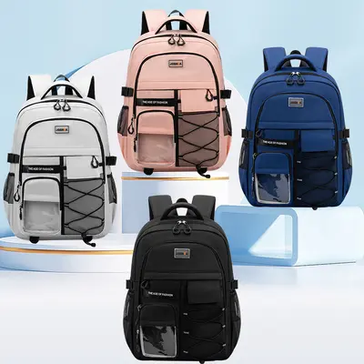 Junior High School Backpack, Large Capacity Lightweight, Grades 6-9 - 4