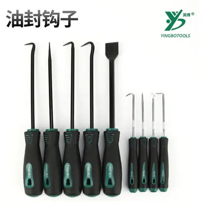 Yingbo Yağ Keçesi Kancası 4 Parça Set, O-Ring Sökme Aracı