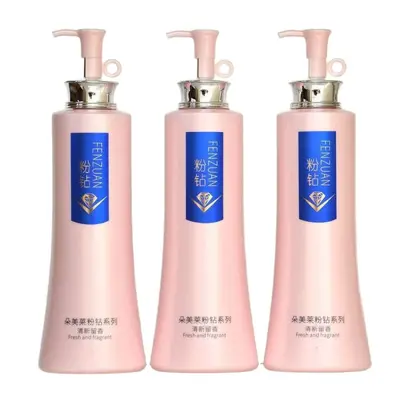 Pink-Diamond Anti-Schuppen-Shampoo-Pflegeset - 5