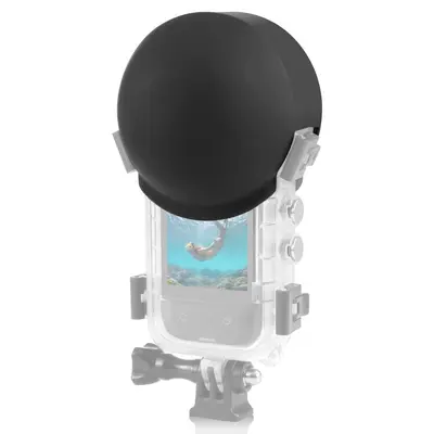 Invisible Waterproof Case for Insta360 X5 Panoramic Camera, Silicone Lens Protective Cover - 6