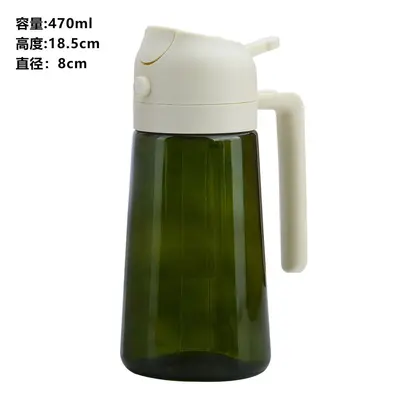 喷油壶厨房喷到两用油壶玻璃喷油瓶家用按压式大容量喷倒一体油壶 - 11