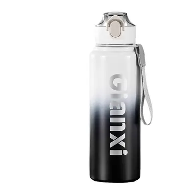Isolierflasche mit großem Fassungsvermögen, Springdeckel, Strohhalm und Tragegriff - 6