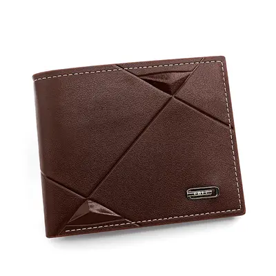 Men's Short Wallet, Multi-Card Slots, Slim Model - 9