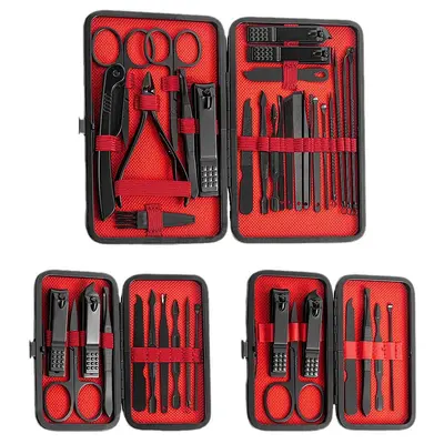 7-piece nail clipper set, stainless steel - 5