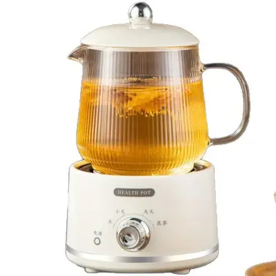 Mini Electric Health Kettle Mug, High Borosilicate Glass, for Office Use