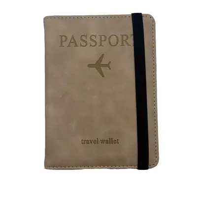 Sınır ötesi nokta RFID pasaport tutucu bilet koruyucu kapak taşınabilir çok fonksiyonlu yurtdışı çoklu kart yuvası PU deri pasaport çantası - 12