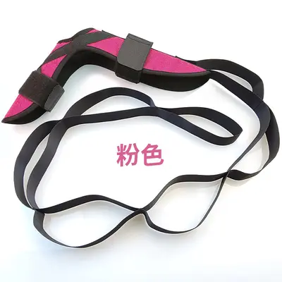 Adjustable Segmented Yoga Stretch Strap for Ankle Rehabilitation - 9