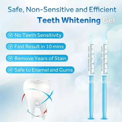 Tooth Whitening Gel Pen and Set with Oral Gel