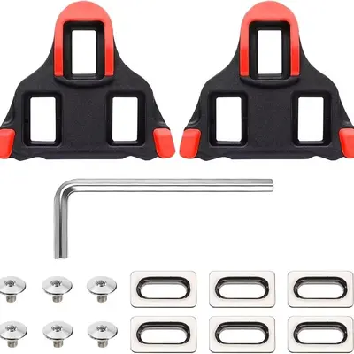SPD-Compatible Road and Mountain Bike Shoe Cleats - 8