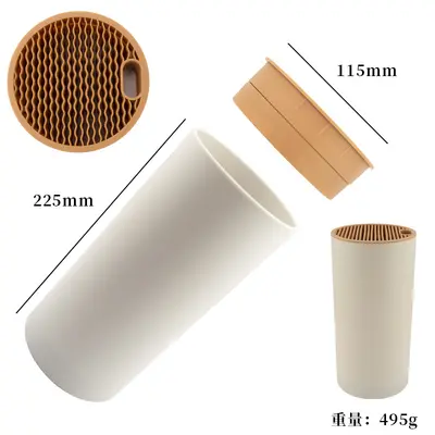 Yangjiang bıçak seti paslanmaz çelik mutfak bıçağı bıçak tutuculu mutfak bıçağı makas tek parça dropshipping beş parçalı set ücretsiz bıçak tutucu. - 8