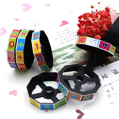Digital Cylindrical Rubik's Cube, Arithmetic Educational Toy