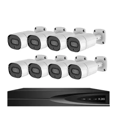 Acarte 4MP CCTV gözetim seti, dış mekan, kızılötesi gece görüşü - 6