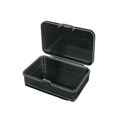 Transparente Kunststoff-Verpackungsbox Hardware-Werkzeug Musteranzeigebox Teileverpackungsbox Zubehör Organisationskarte Aufbewahrungsbox