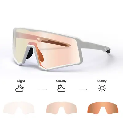 TR90 Photochromic Cycling Glasses, Ultra-Light, Windproof - 11