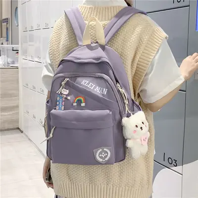 Lightweight Laptop Backpack for Girls and Students - 3