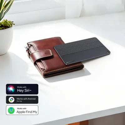 Smart tracker card, Android/iOS compatible, ultra-thin, 5-year standby - 1
